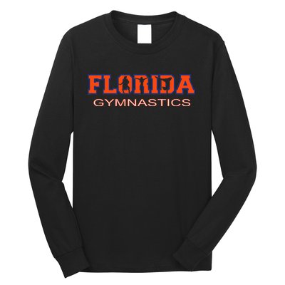 Florida Gymnastics Tumbling Gear Gymnast Aerobic Dance Long Sleeve Shirt