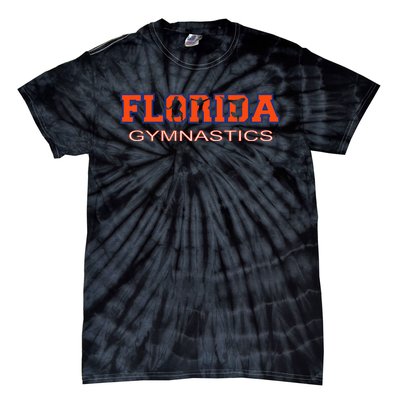 Florida Gymnastics Tumbling Gear Gymnast Aerobic Dance Tie-Dye T-Shirt