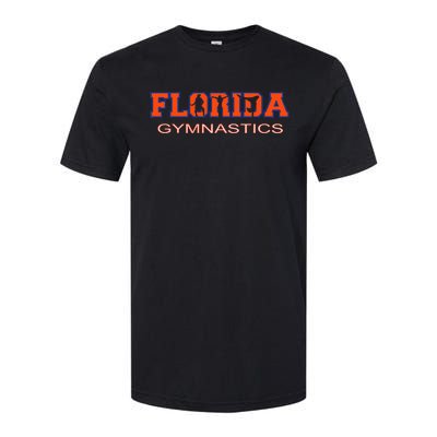 Florida Gymnastics Tumbling Gear Gymnast Aerobic Dance Softstyle CVC T-Shirt