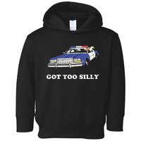 Funny Got Too Silly Goose Couple Cute Toddler Hoodie