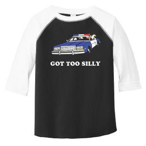 Funny Got Too Silly Goose Couple Cute Toddler Fine Jersey T-Shirt