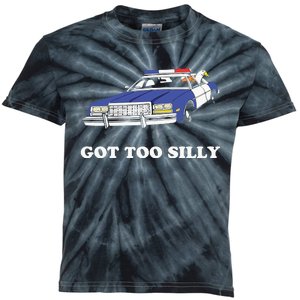 Funny Got Too Silly Goose Couple Cute Kids Tie-Dye T-Shirt