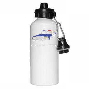 Funny Got Too Silly Goose Couple Cute Aluminum Water Bottle