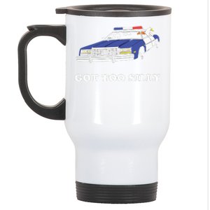 Funny Got Too Silly Goose Couple Cute Stainless Steel Travel Mug