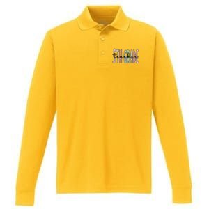 Fifth Grade Teacher Appreciation 5Th Grade Crew Gift Performance Long Sleeve Polo