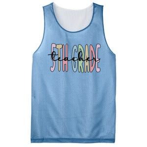 Fifth Grade Teacher Appreciation 5Th Grade Crew Gift Mesh Reversible Basketball Jersey Tank