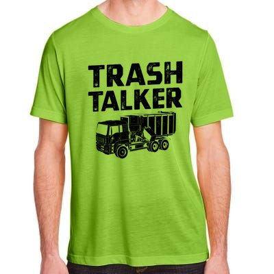 Funny Garbage Truck Trash Talker Recycling Garbage Cool Gift Adult ChromaSoft Performance T-Shirt