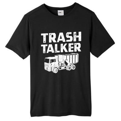 Funny Garbage Truck Trash Talker Recycling Garbage Cool Gift Tall Fusion ChromaSoft Performance T-Shirt