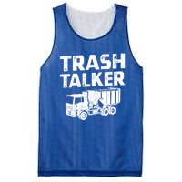 Funny Garbage Truck Trash Talker Recycling Garbage Cool Gift Mesh Reversible Basketball Jersey Tank