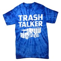 Funny Garbage Truck Trash Talker Recycling Garbage Cool Gift Tie-Dye T-Shirt