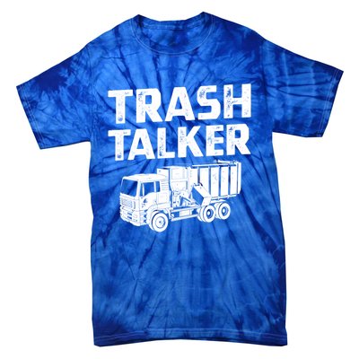 Funny Garbage Truck Trash Talker Recycling Garbage Cool Gift Tie-Dye T-Shirt