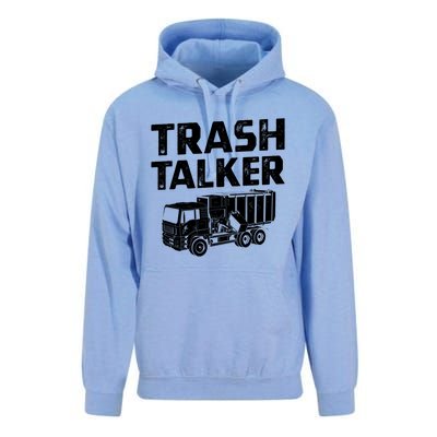 Funny Garbage Truck Trash Talker Recycling Garbage Cool Gift Unisex Surf Hoodie