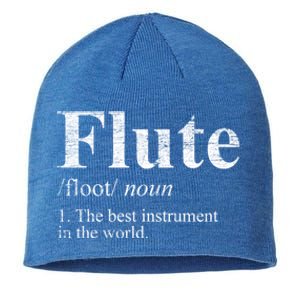 Flute Gift The Best Instrut In The World Sustainable Beanie