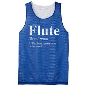 Flute Gift The Best Instrut In The World Mesh Reversible Basketball Jersey Tank