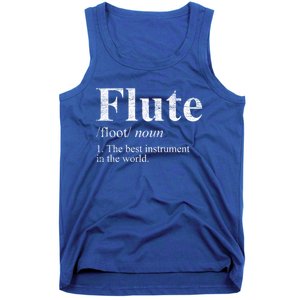 Flute Gift The Best Instrut In The World Tank Top