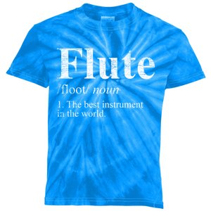 Flute Gift The Best Instrut In The World Kids Tie-Dye T-Shirt