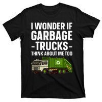 Funny Garbage Truck Art Trash Garbage Truck T-Shirt