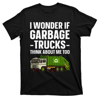 Funny Garbage Truck Art Trash Garbage Truck T-Shirt