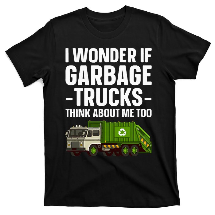 Funny Garbage Truck Art Trash Garbage Truck T-Shirt