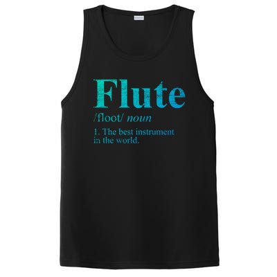 Flute Gift The Best Instrut In The World PosiCharge Competitor Tank