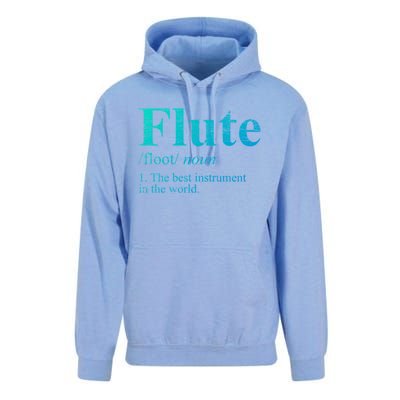 Flute Gift The Best Instrut In The World Unisex Surf Hoodie