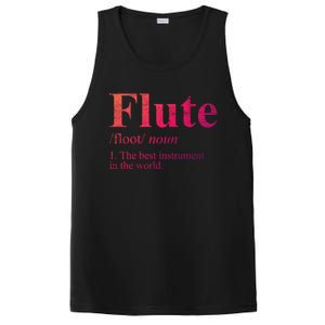 Flute Gift The Best Instrut In The World PosiCharge Competitor Tank