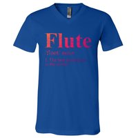 Flute Gift The Best Instrut In The World V-Neck T-Shirt