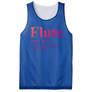 Flute Gift The Best Instrut In The World Mesh Reversible Basketball Jersey Tank