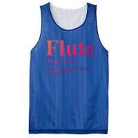 Flute Gift The Best Instrut In The World Mesh Reversible Basketball Jersey Tank