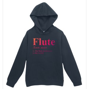 Flute Gift The Best Instrut In The World Urban Pullover Hoodie