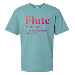 Flute Gift The Best Instrut In The World Sueded Cloud Jersey T-Shirt