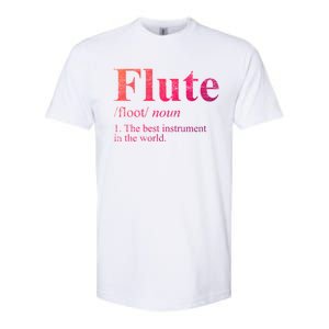 Flute Gift The Best Instrut In The World Softstyle CVC T-Shirt