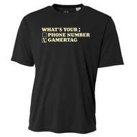 Funny Gamer Tag Cooling Performance Crew T-Shirt