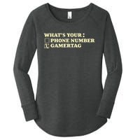 Funny Gamer Tag Women's Perfect Tri Tunic Long Sleeve Shirt