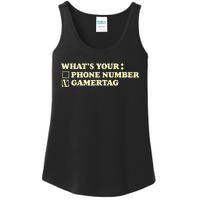 Funny Gamer Tag Ladies Essential Tank