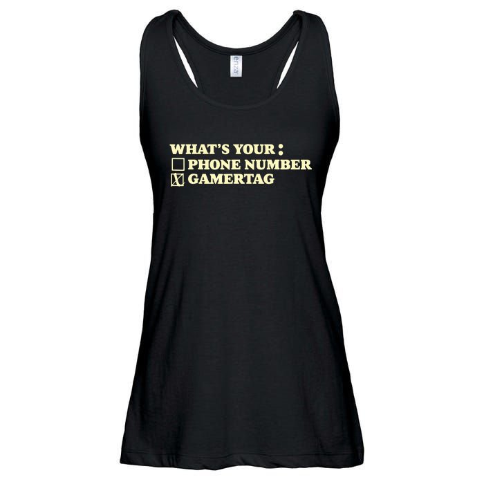 Funny Gamer Tag Ladies Essential Flowy Tank