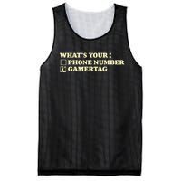 Funny Gamer Tag Mesh Reversible Basketball Jersey Tank