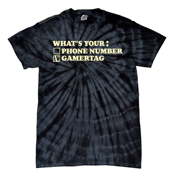 Funny Gamer Tag Tie-Dye T-Shirt