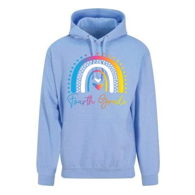 Fourth Grade Team 4Th Grade Team Fourth Grade Team Rainbow Gift Unisex Surf Hoodie