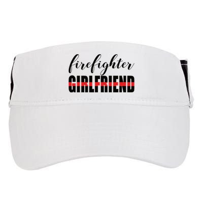 Firefighter Girlfriend - Thin Red Line Fireman Love Adult Drive Performance Visor