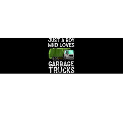 Funny Garbage Truck Design For Boy Trash Truck Bumper Sticker