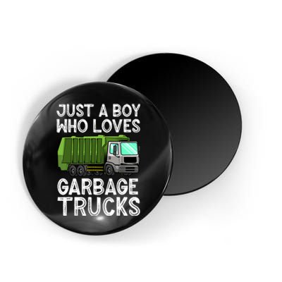 Funny Garbage Truck Design For Boy Trash Truck Magnet