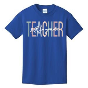 Fifth Grade Teacher Boho 5Th Grade Teacher Gift Kids T-Shirt