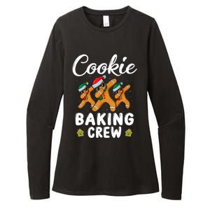 Funny Gingerbread Team Cookie Baking Crew Christmas Family Gift Womens CVC Long Sleeve Shirt