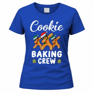 Funny Gingerbread Team Cookie Baking Crew Christmas Family Gift Women's T-Shirt