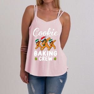 Funny Gingerbread Team Cookie Baking Crew Christmas Family Gift Women's Strappy Tank