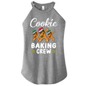 Funny Gingerbread Team Cookie Baking Crew Christmas Family Gift Women's Perfect Tri Rocker Tank