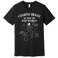 Fourth Grade Teacher First Day Of School Team Space Galaxy Premium T-Shirt