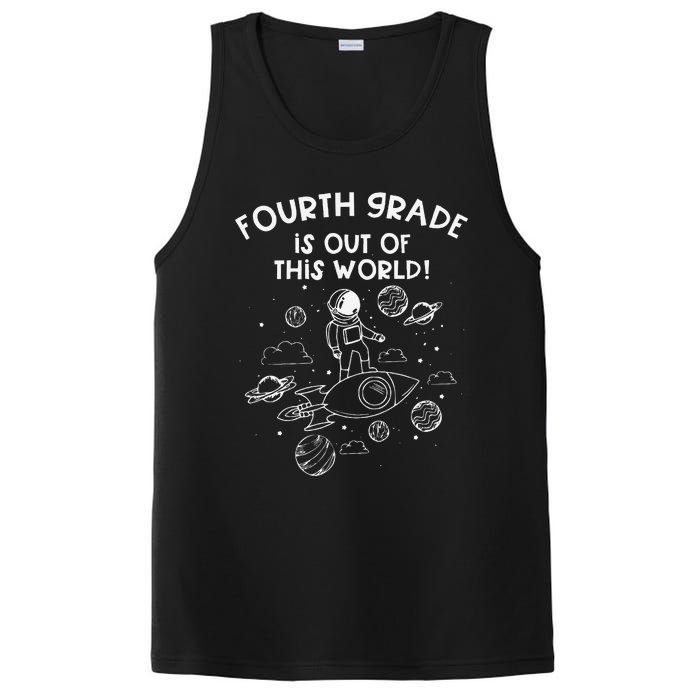 Fourth Grade Teacher First Day Of School Team Space Galaxy PosiCharge Competitor Tank