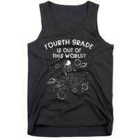 Fourth Grade Teacher First Day Of School Team Space Galaxy Tank Top